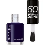 لاک ناخن ریمل لاندن سوپر شاین 60 ثانیه | Rimmel London 60 seconds super shine